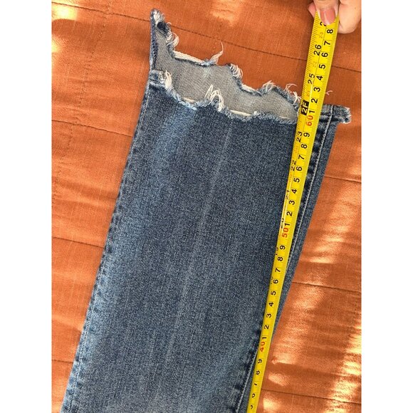 MOTHER The Insider Crop Step Chew  Jenas Size 25 Womens - Dancing on Coals - Picture 10 of 14